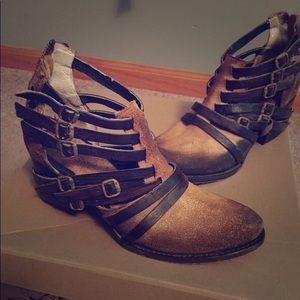 Free Bird Cognac Boots